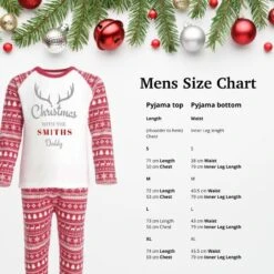 Luxury Personalised Family Matching Christmas Pyjamas In Red - Festive Family PJ -Christmas Homeware & Accessories Shop featureditemlargei 2025