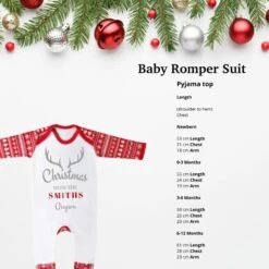 Luxury Personalised Family Matching Christmas Pyjamas In Red - Festive Family PJ -Christmas Homeware & Accessories Shop featureditemlargei 2027