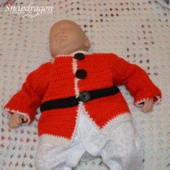 6 - 12 Month Christmas Santa Claus Cardigan -Christmas Homeware & Accessories Shop featureditemlargei 2039