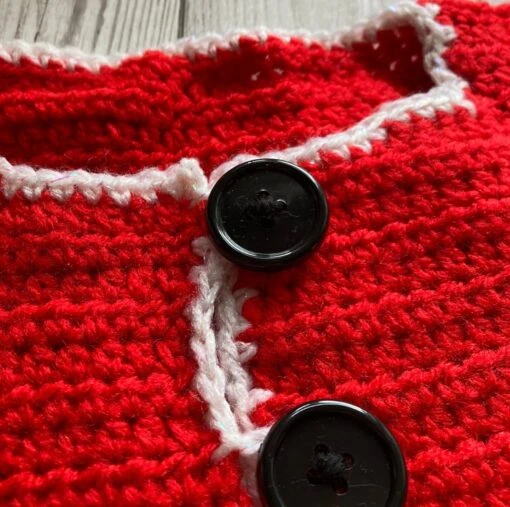 6 - 12 Month Christmas Santa Claus Cardigan -Christmas Homeware & Accessories Shop featureditemlargei 2041