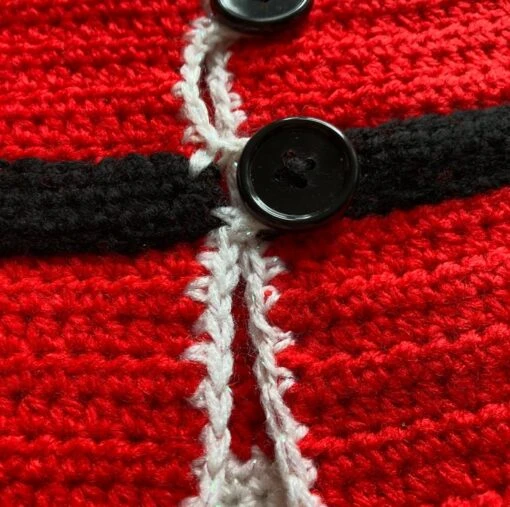 6 - 12 Month Christmas Santa Claus Cardigan -Christmas Homeware & Accessories Shop featureditemlargei 2042