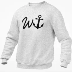 W Anchor Jumper Sweatshirt Funny Adult Humour Joke Birthday Christmas -Christmas Homeware & Accessories Shop featureditemlargei 2057