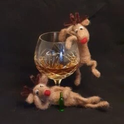 Kit - Reindeer Christmas Clinger Needlefelt