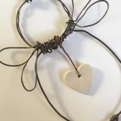Wire Art Angel, Christmas Tree Topper, Christmas Decoration, Angel Heart -Christmas Homeware & Accessories Shop featureditemlargei 2072