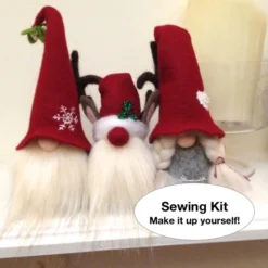 Christmas Gnome Felt Sewing Kits