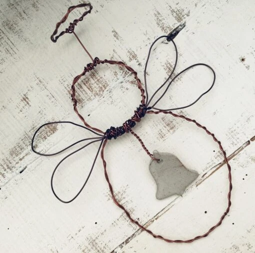 Christmas Angel Decoration, Wire Angel, Angel Hanger, Christmas Decoration, -Christmas Homeware & Accessories Shop featureditemlargei 2107