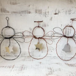 Christmas Angel Decoration, Wire Angel, Angel Hanger, Christmas Decoration, 14 Christmas Angel Decoration, Wire Angel, Angel Hanger, Christmas Decoration, -Christmas Homeware & Accessories Shop featureditemlargei 2110