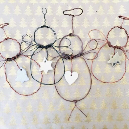 Christmas Angel Decoration, Wire Angel, Angel Hanger, Christmas Decoration, -Christmas Homeware & Accessories Shop featureditemlargei 2111