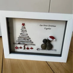 First Christmas Together Decoration, Christmas Wall Decorations, Christmas Pebbl -Christmas Homeware & Accessories Shop featureditemlargei 2126