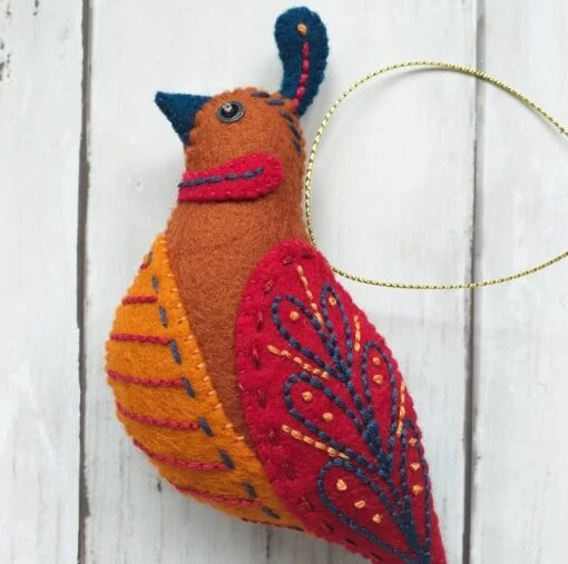 Mmmcrafts Twelve Days Of Christmas Partridge And Pear Ornament -Christmas Homeware & Accessories Shop featureditemlargei 216