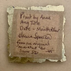 Christmas Pony, Tiny PRINT In A Sparkling Frame, Gift Or Decoration -Christmas Homeware & Accessories Shop featureditemlargei 2166