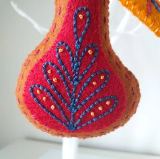 Mmmcrafts Twelve Days Of Christmas Partridge And Pear Ornament -Christmas Homeware & Accessories Shop featureditemlargei 221