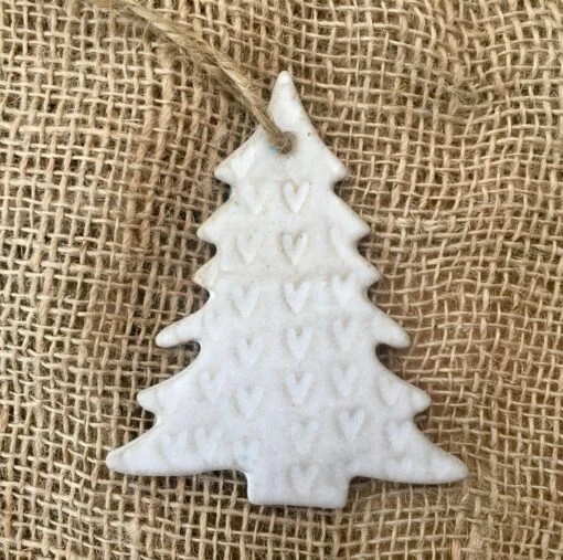 Ceramic Tree Hanger, Ceramic Tree, Christmas Tree Hanger, Christmas Decoration