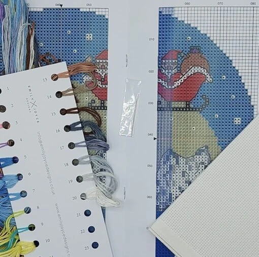 Christmas At The Needles Cross Stitch Kit -Christmas Homeware & Accessories Shop featureditemlargei 2331