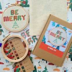 Be Merry Christmas Cross Stitch Kit