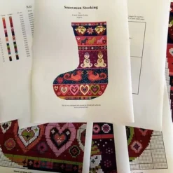 Snowman Christmas Stocking Tapestry Kit, Heirloom Gift -Christmas Homeware & Accessories Shop featureditemlargei 2347