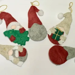 Christmas Felt Gnome Hanging Decorations Sewing Kit -Christmas Homeware & Accessories Shop featureditemlargei 2350
