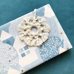 Macram Kit - Christmas Decorations. Learn How To Make A Set Of EIGHT Snowflakes -Christmas Homeware & Accessories Shop featureditemlargei 2362