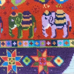 Elephant Christmas Stocking Tapestry Kit -Christmas Homeware & Accessories Shop featureditemlargei 2366