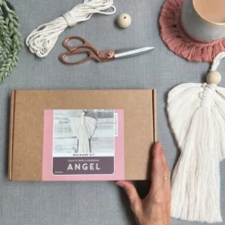Macrame Kit - Christmas Angel. Learn How To Make Your Own Decorations With This -Christmas Homeware & Accessories Shop featureditemlargei 2374