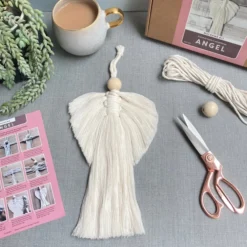 Macrame Kit - Christmas Angel. Learn How To Make Your Own Decorations With This -Christmas Homeware & Accessories Shop featureditemlargei 2375