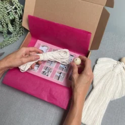 Macrame Kit - Christmas Angel. Learn How To Make Your Own Decorations With This -Christmas Homeware & Accessories Shop featureditemlargei 2377