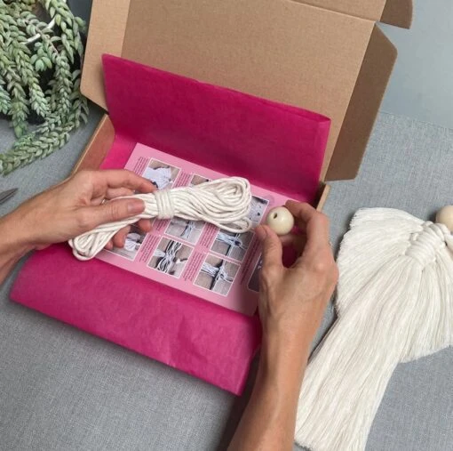 Macrame Kit - Christmas Angel. Learn How To Make Your Own Decorations With This -Christmas Homeware & Accessories Shop featureditemlargei 2377