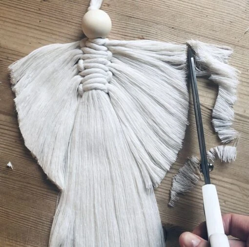 Macrame Kit - Christmas Angel. Learn How To Make Your Own Decorations With This -Christmas Homeware & Accessories Shop featureditemlargei 2380