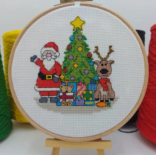 A Christmas Scene Cross Stitch Kit