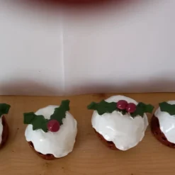 Christmas Pudding Ceramic Tealight Holders -Christmas Homeware & Accessories Shop featureditemlargei 240