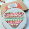 Christmas Fair Isle Heart Cross Stitch Kit