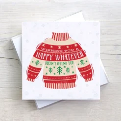 Pack Of 6 Funny Alternative Christmas Cards 12 Pack Of 6 Funny Alternative Christmas Cards -Christmas Homeware & Accessories Shop featureditemlargei 2431