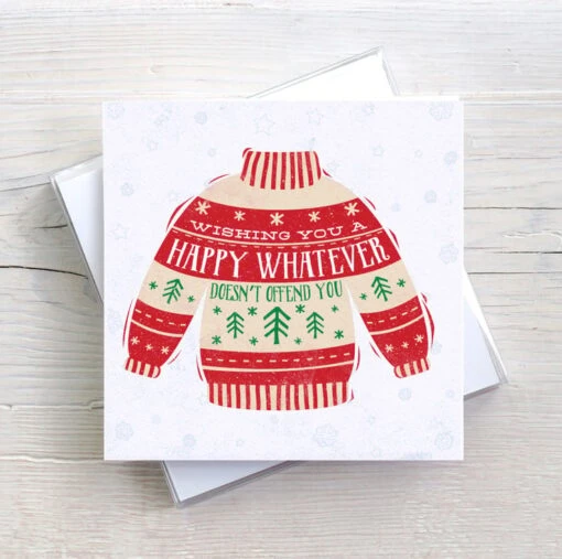 Pack Of 6 Funny Alternative Christmas Cards -Christmas Homeware & Accessories Shop featureditemlargei 2431