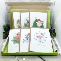 LUCKY DIP Special Offer - Box Of 6 Christmas Cards