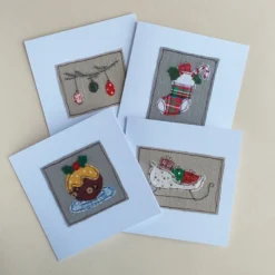 Pack Of 4 Different Christmas Cards