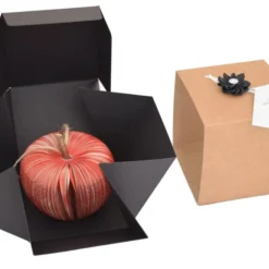 Christmas Tree Decoration - Gold Apple Made From A Book -Christmas Homeware & Accessories Shop featureditemlargei 251