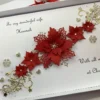 Personalised Christmas Card Gift Boxed For Wife Mum Daughter Granddaughter