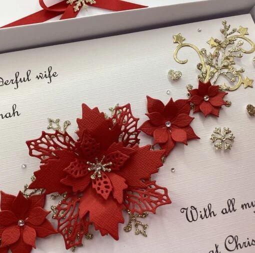 Personalised Christmas Card Gift Boxed For Wife Mum Daughter Granddaughter -Christmas Homeware & Accessories Shop featureditemlargei 2530