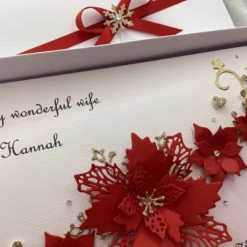 Personalised Christmas Card Gift Boxed For Wife Mum Daughter Granddaughter -Christmas Homeware & Accessories Shop featureditemlargei 2531