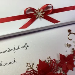 Personalised Christmas Card Gift Boxed For Wife Mum Daughter Granddaughter -Christmas Homeware & Accessories Shop featureditemlargei 2535