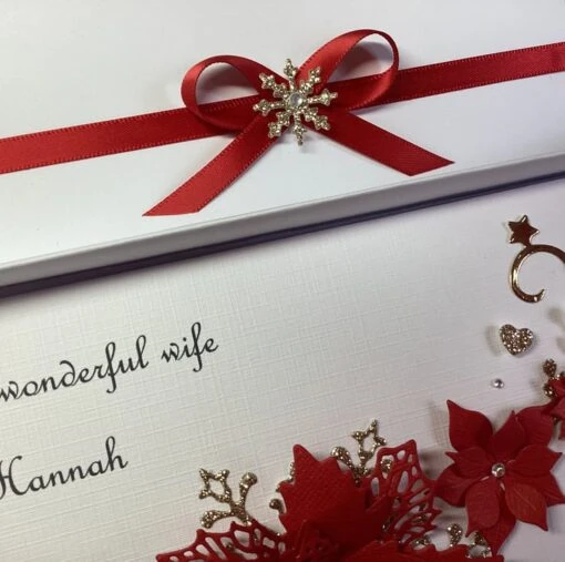 Personalised Christmas Card Gift Boxed For Wife Mum Daughter Granddaughter -Christmas Homeware & Accessories Shop featureditemlargei 2535