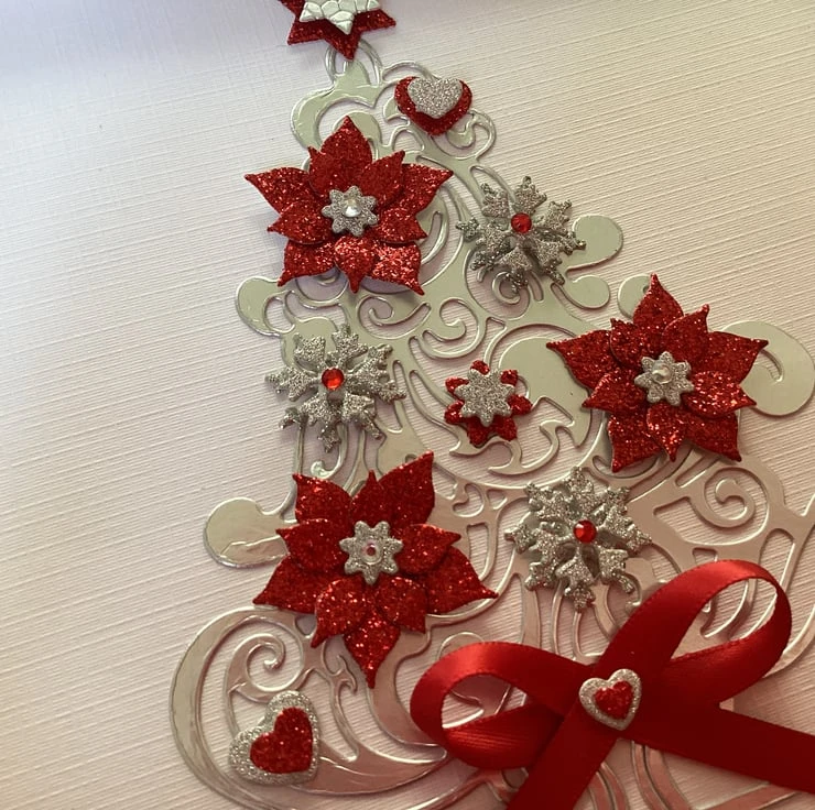 Christmas Card Personalised Handmade With Gift Box Wife Daughter Granddaughter 6 Christmas Card Personalised Handmade With Gift Box Wife Daughter Granddaughter - Image 6