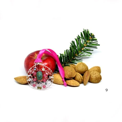 Dream Catcher Christmas Decoration, Wire Wrapped Decoration -Christmas Homeware & Accessories Shop featureditemlargei 444