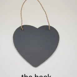 Christmas Birds Hanging Decoration, Slate Heart With Robin, Bluetit, Wren -Christmas Homeware & Accessories Shop featureditemlargei 483