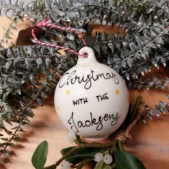 Christmas Bauble, Bauble, Tree Decoration, Personalised Bauble