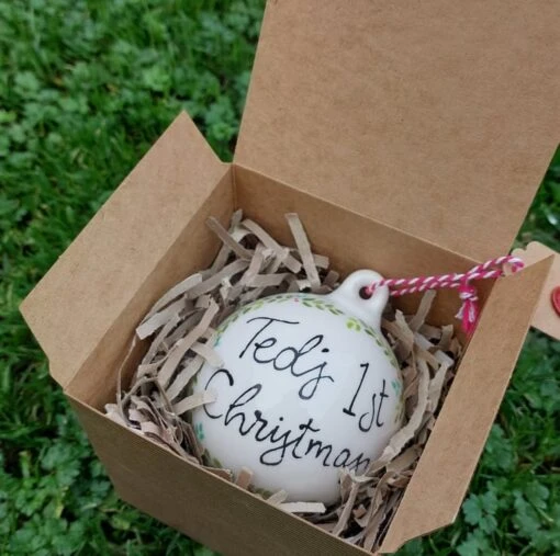 Christmas Bauble, Bauble, Tree Decoration, Personalised Bauble -Christmas Homeware & Accessories Shop featureditemlargei 526