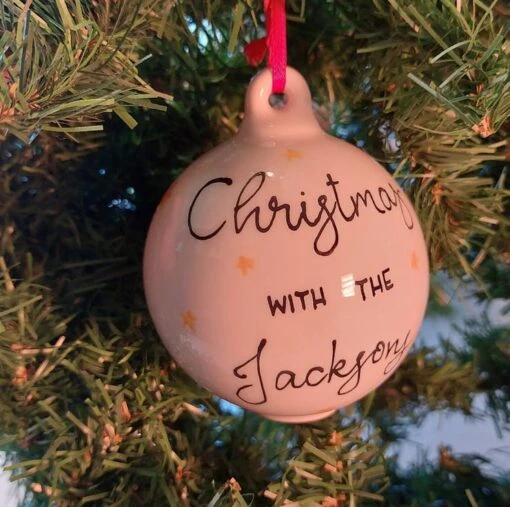 Christmas Bauble, Bauble, Tree Decoration, Personalised Bauble -Christmas Homeware & Accessories Shop featureditemlargei 528
