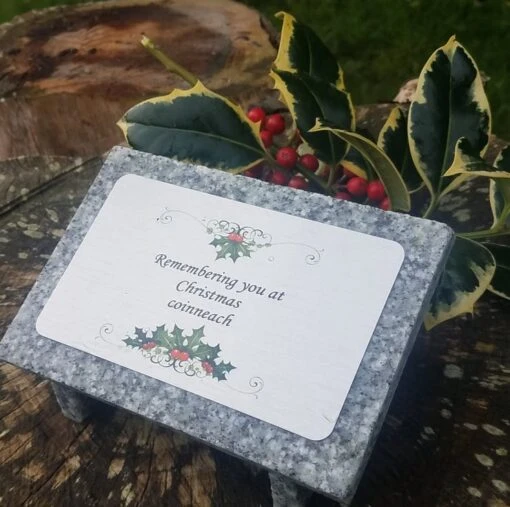 Christmas Grave Decoration Grave Ornament Christmas Memorial Remembrance Plaque -Christmas Homeware & Accessories Shop featureditemlargei 54
