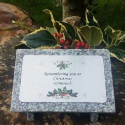 Christmas Grave Decoration Grave Ornament Christmas Memorial Remembrance Plaque -Christmas Homeware & Accessories Shop featureditemlargei 55
