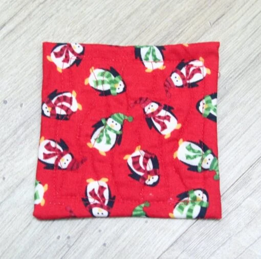 Fun Quilted Christmas Coasters Featuring Tree And Snowflake Designs. -Christmas Homeware & Accessories Shop featureditemlargei 563